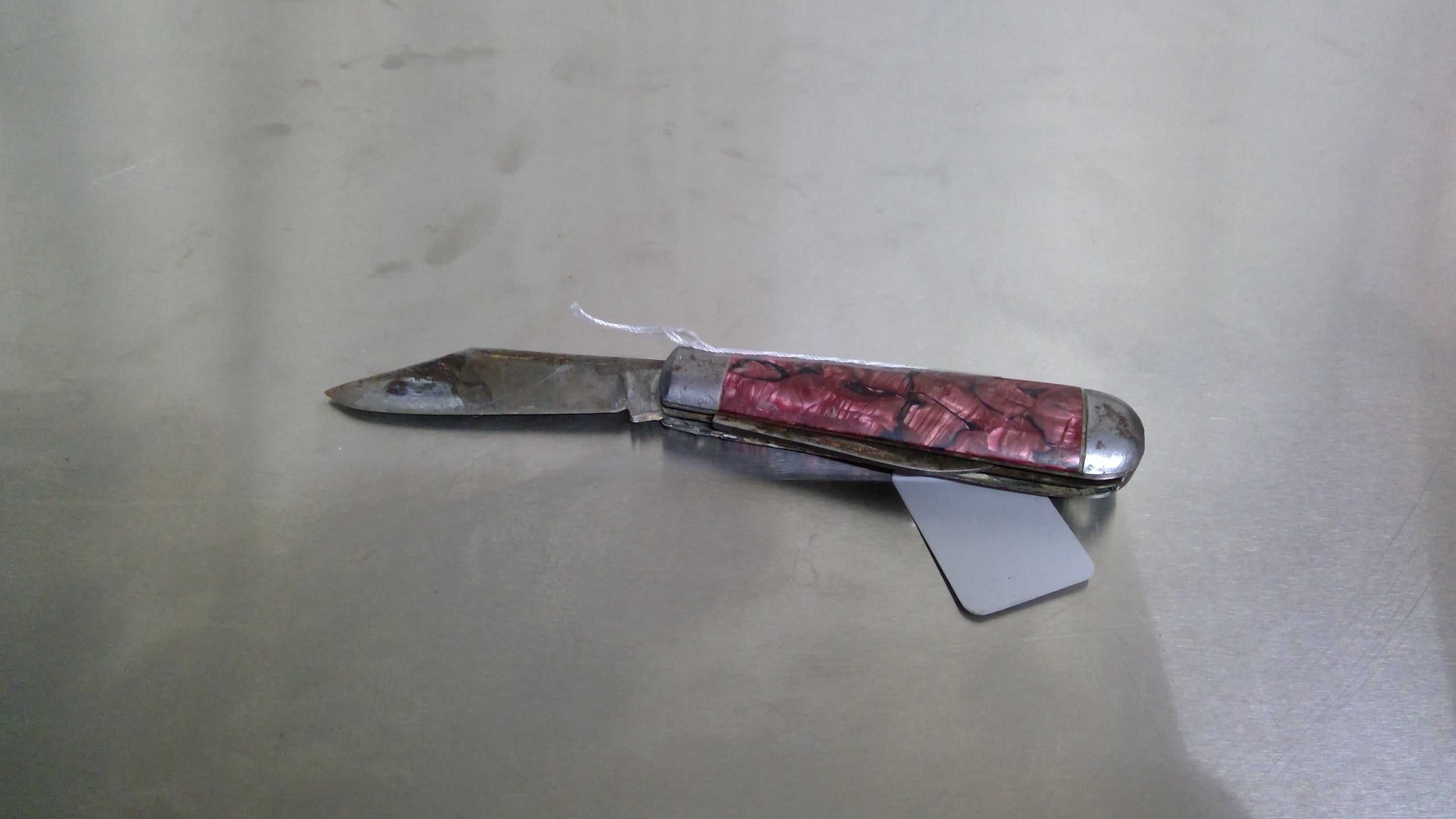 Pocket Knife with Pink Handle