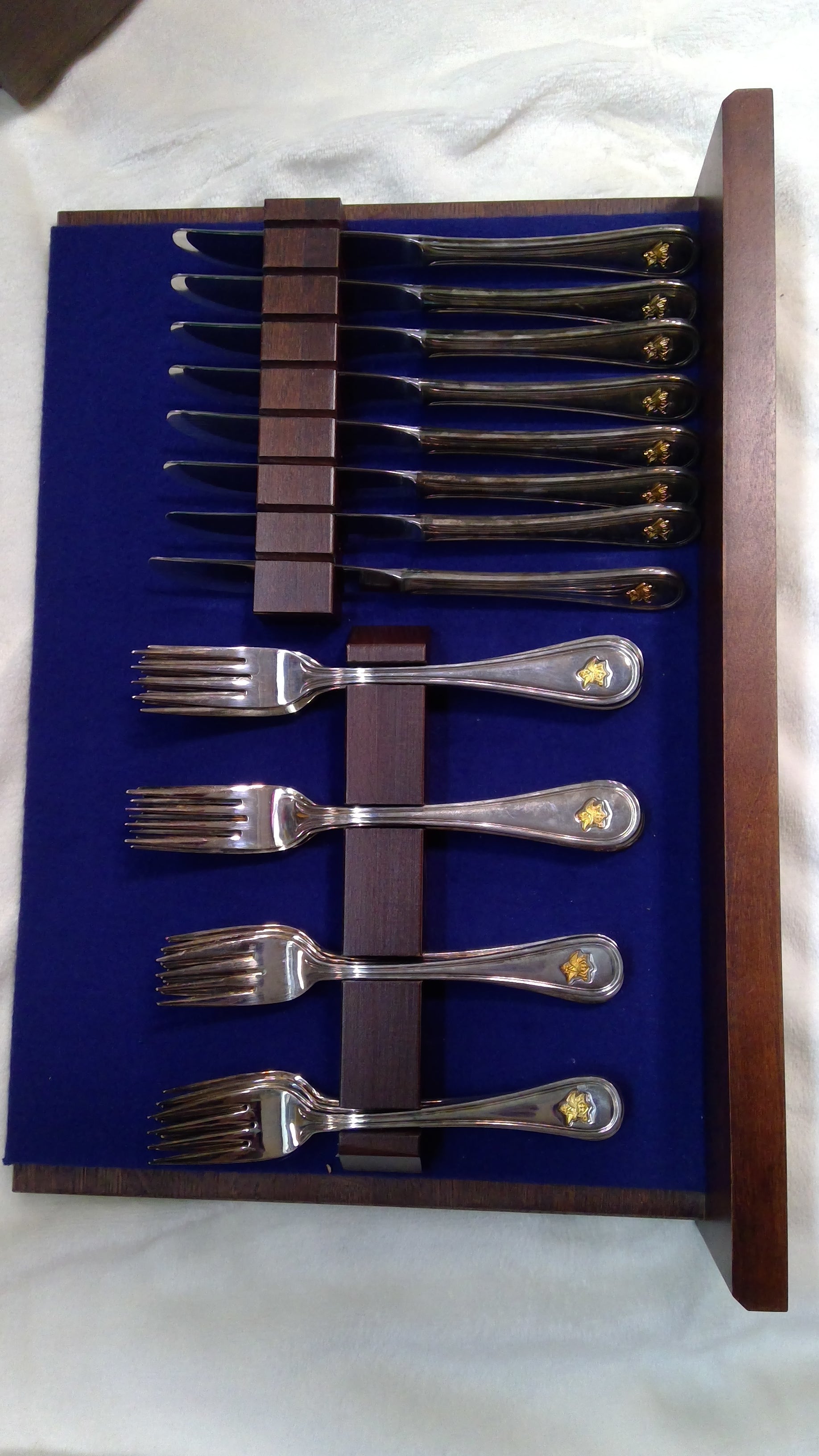 Anheuser Busch Silverware Set