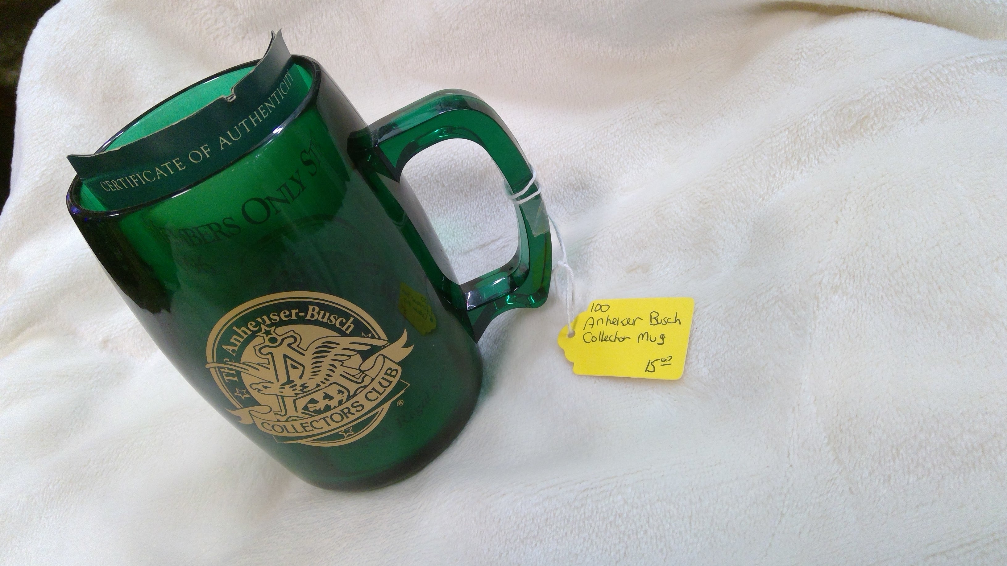Anheuser Busch Collectors Mug
