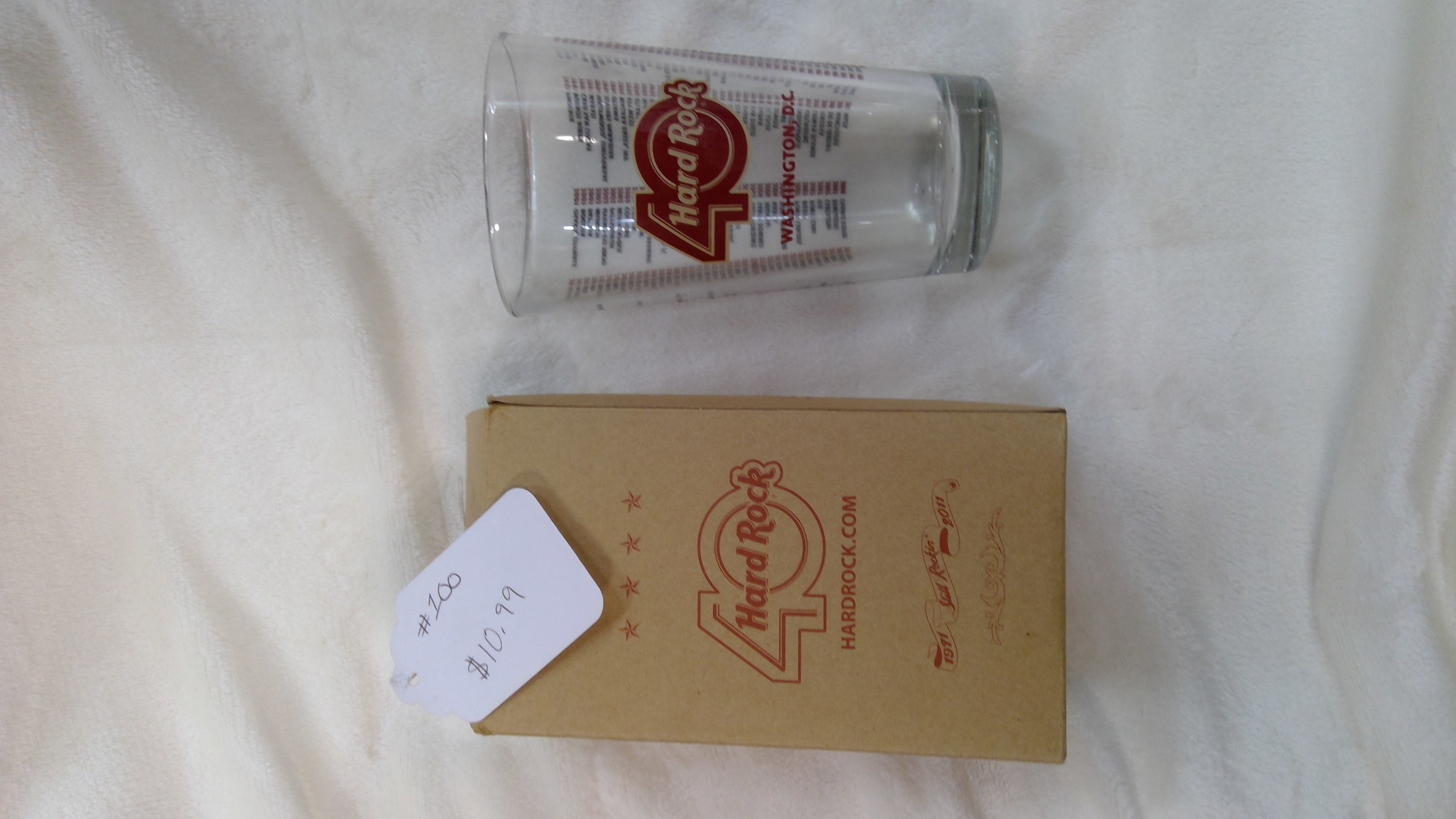 Hard Rock Cafe Pint Glass