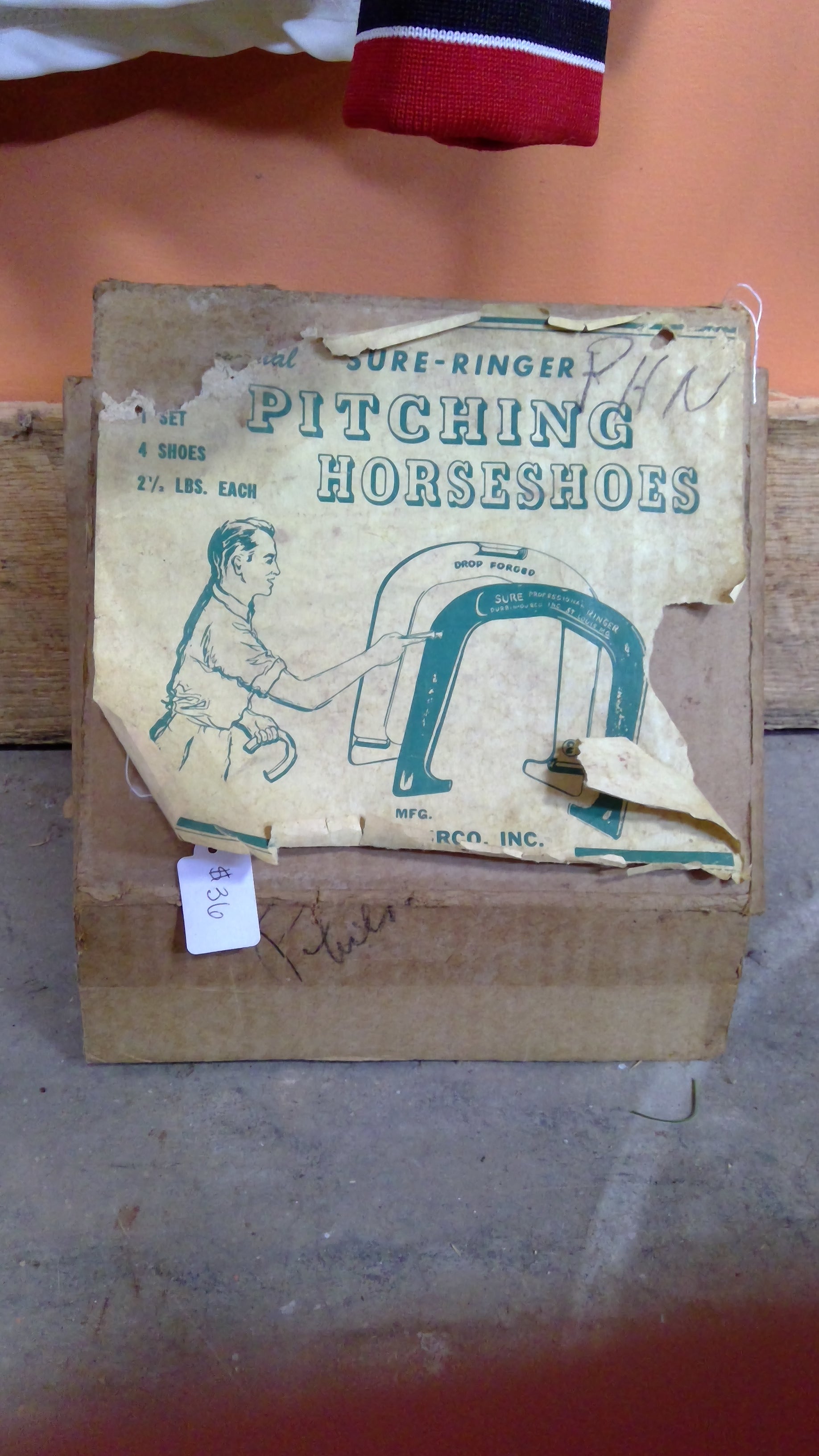 Antique Pitching Horseshoes