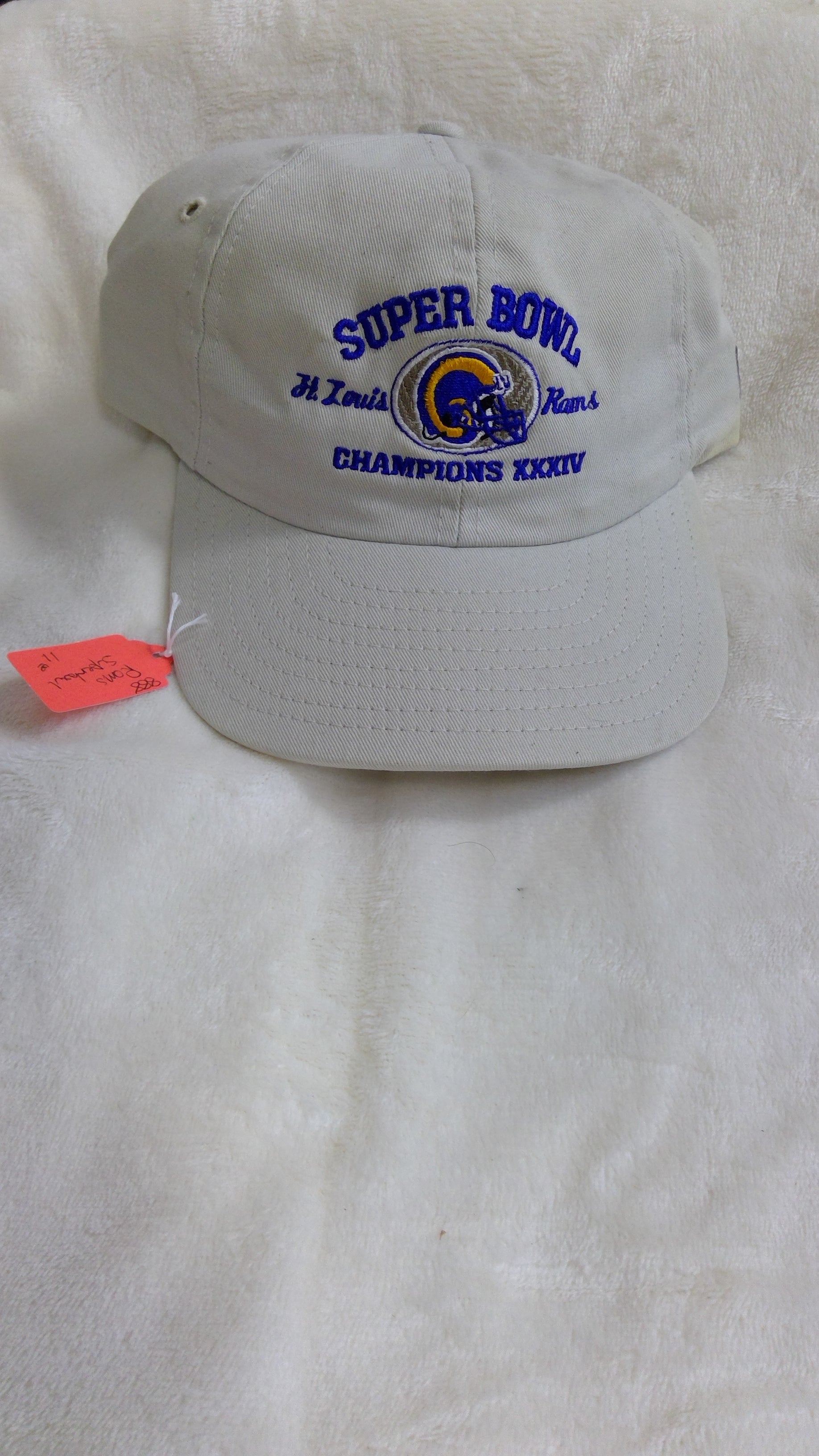 Super Bowl Champ Rams Hat