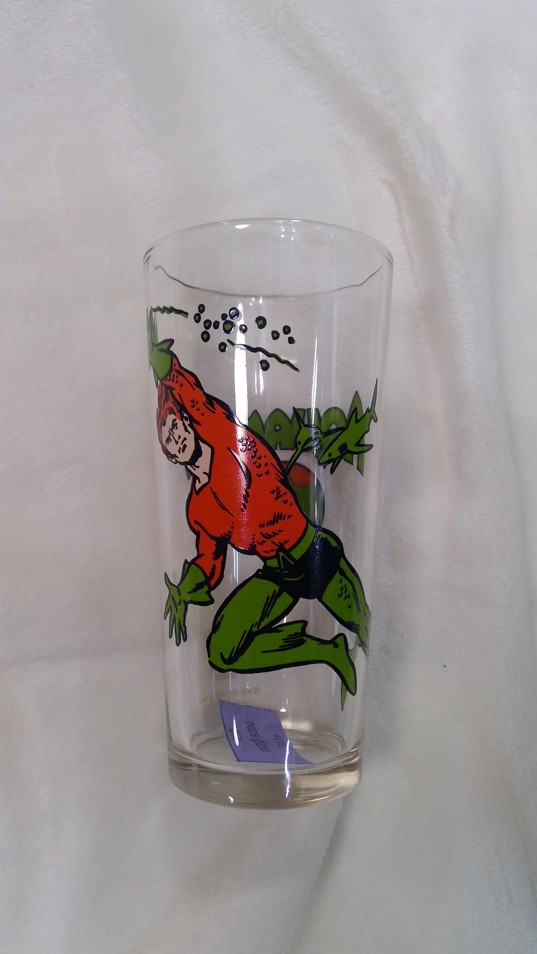 DC Aquaman Pepsi Glass
