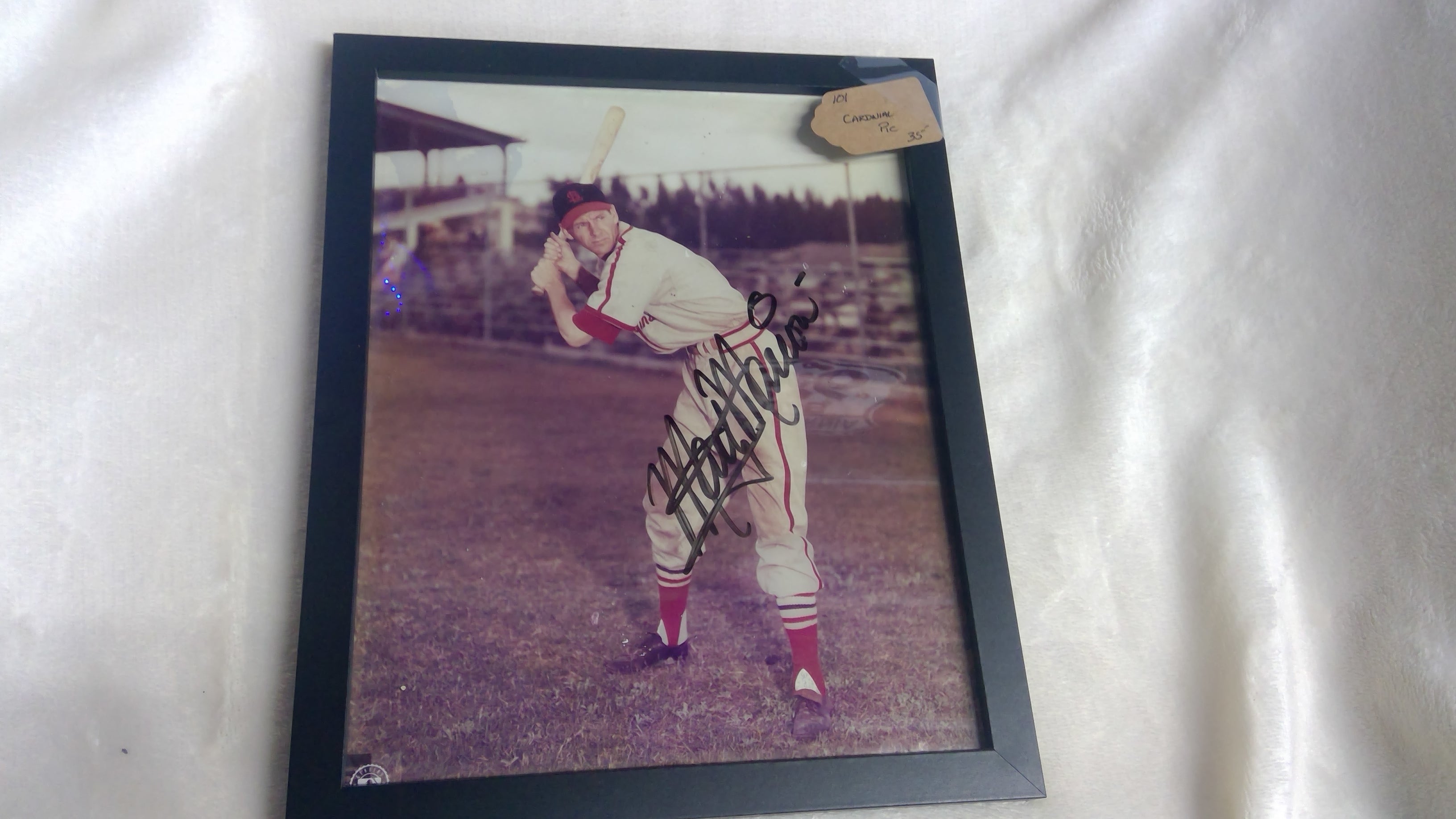 Marty Marion Autographed Picture