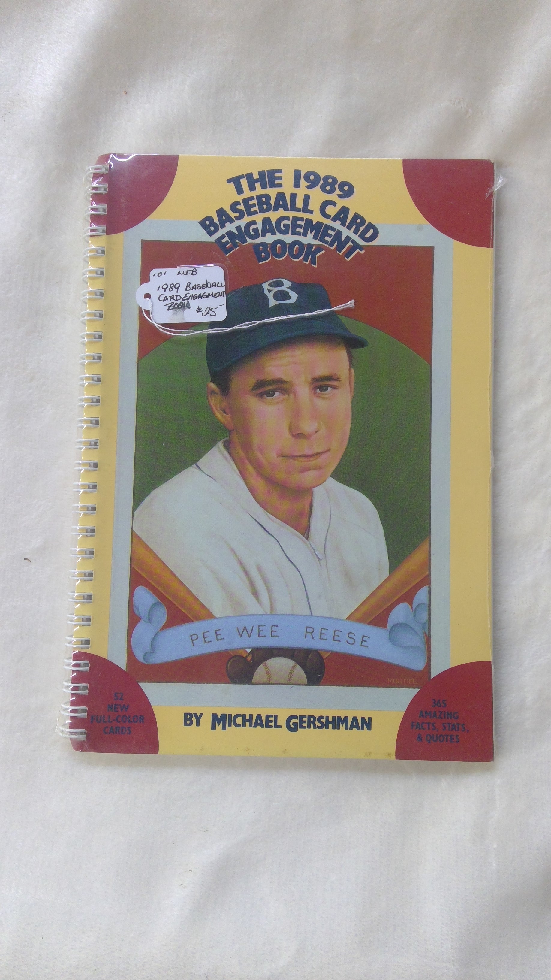 The 1989 Baseball Card Engagement Book