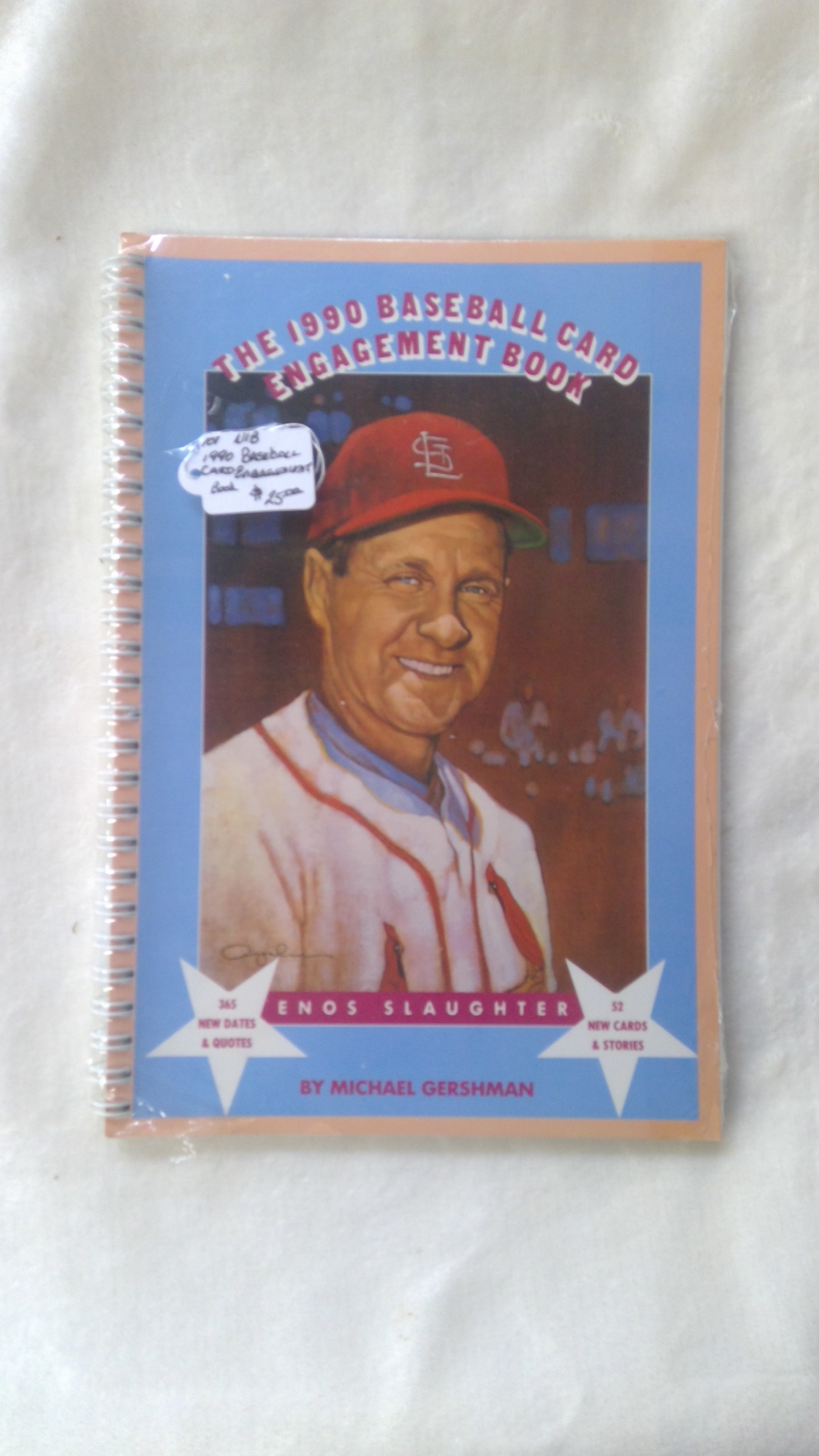 The 1990 Baseball Card Engagement Book