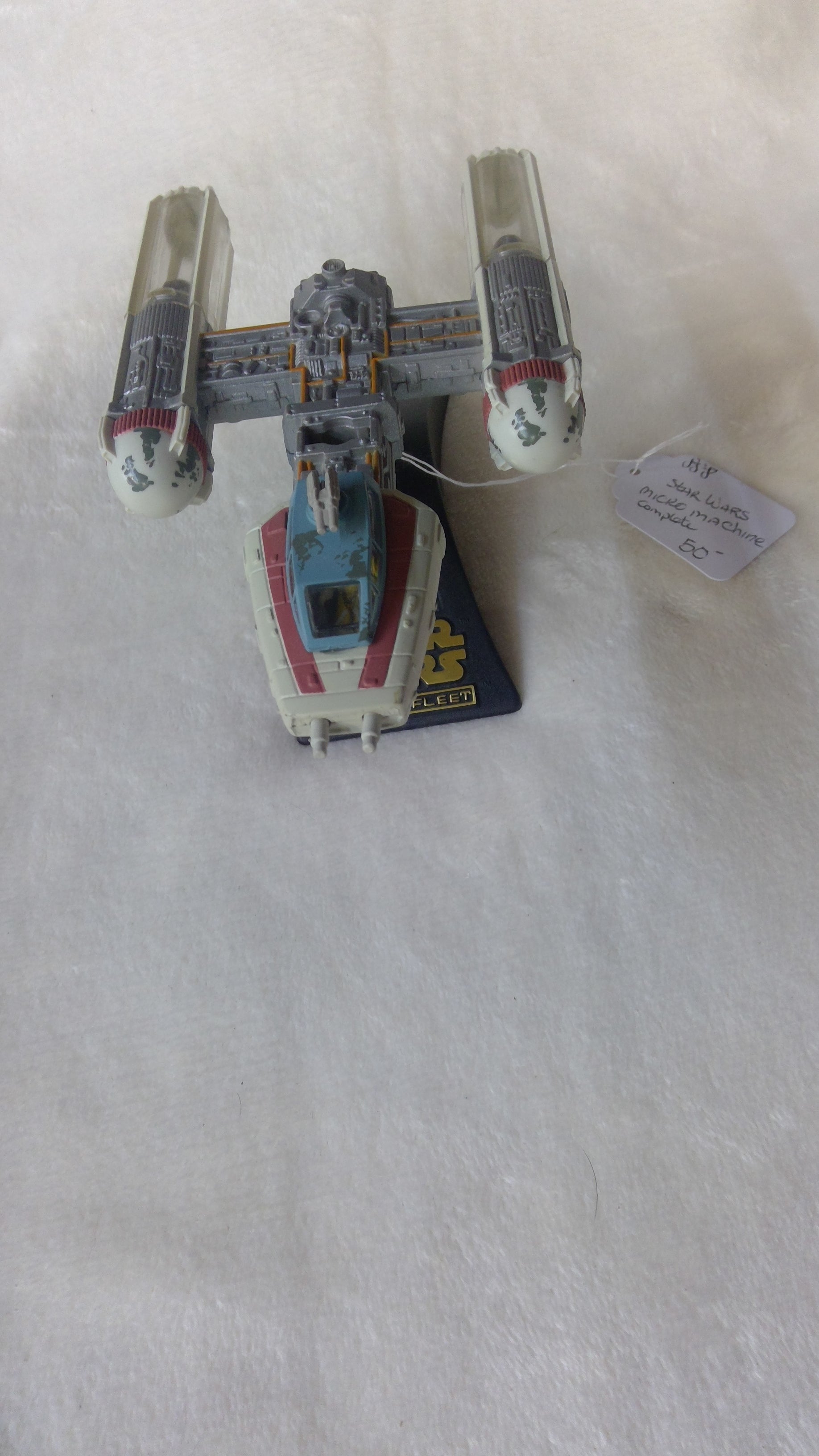 Star Wars Micro Machines Y-Wing Starfighter "Yellow Leader"