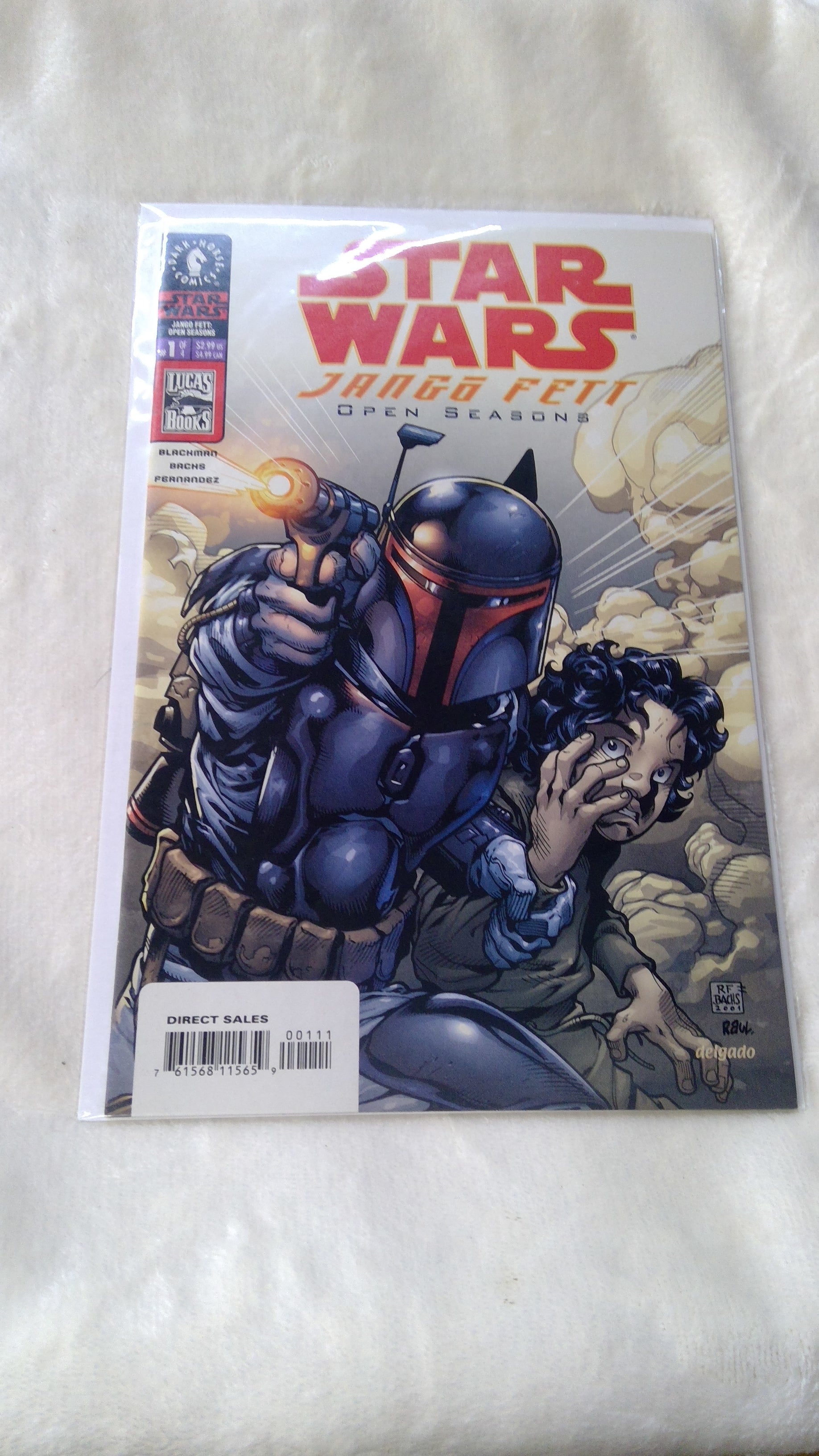 Star Wars "Jango Fett Open Seasons" Comic 1 of 4