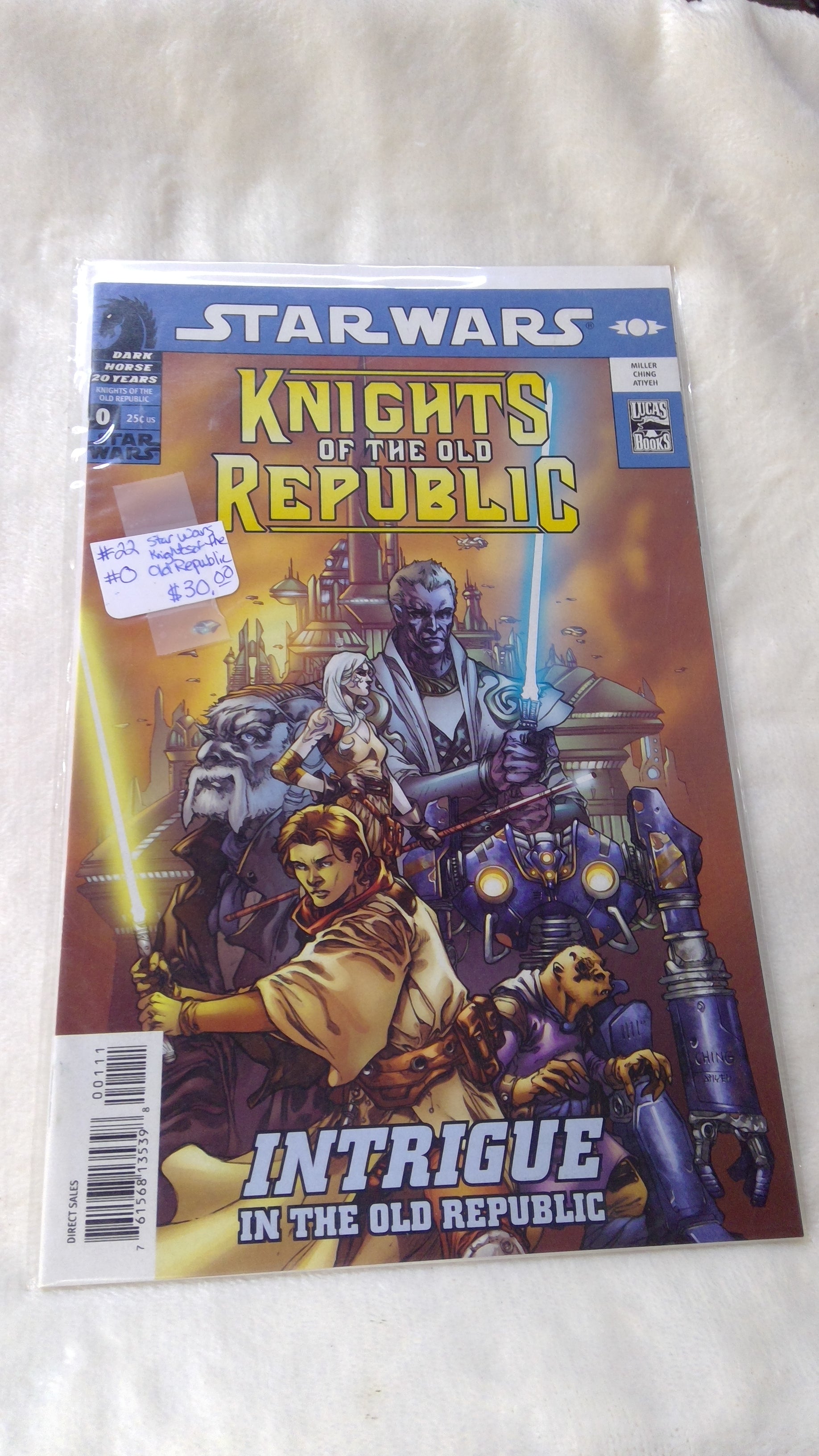 Star Wars "Knights of the Old Republic" Comic