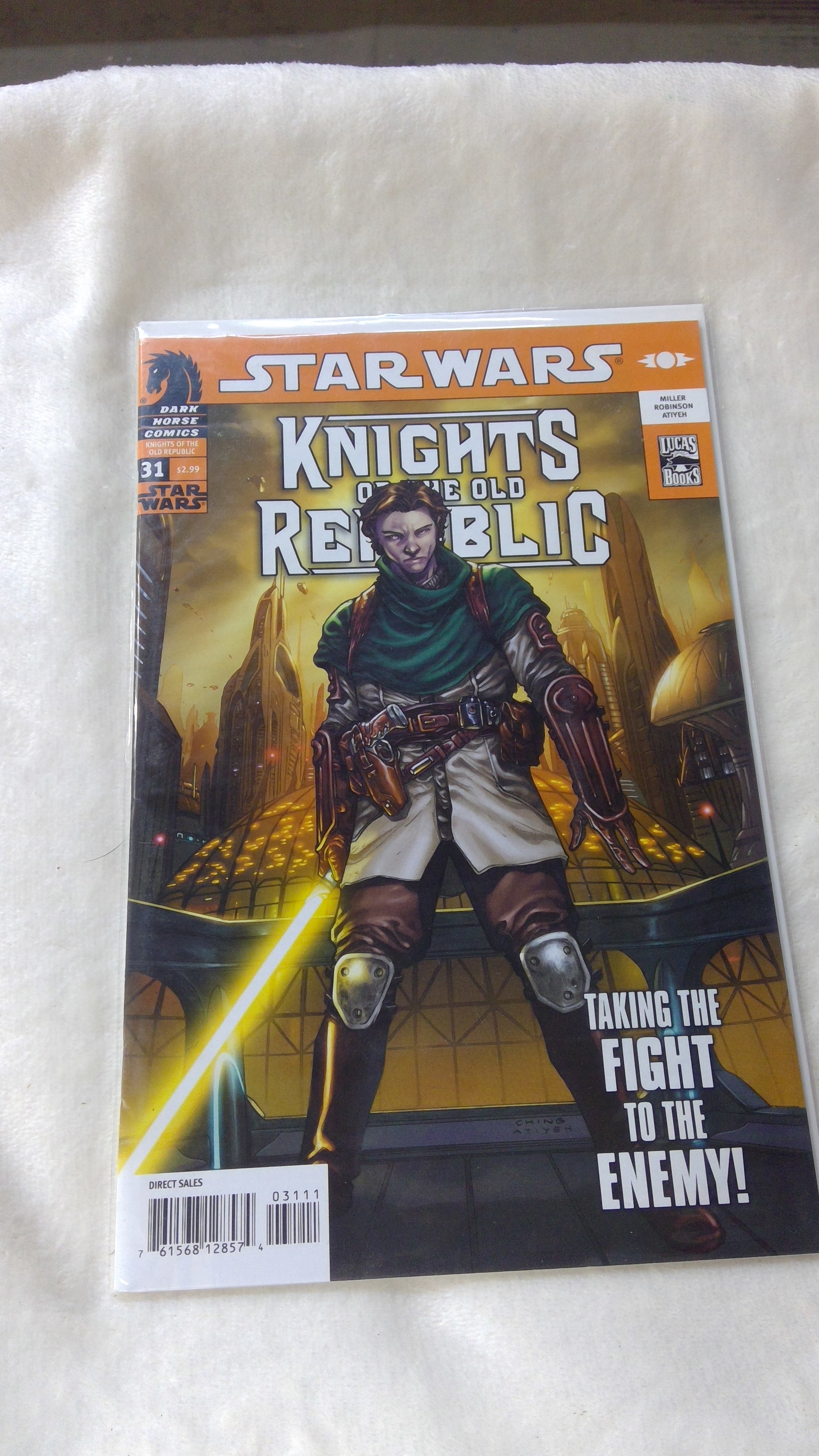 Star Wars "Knights of the Old Republic" Comic "Taking the Fight to the Enemy"
