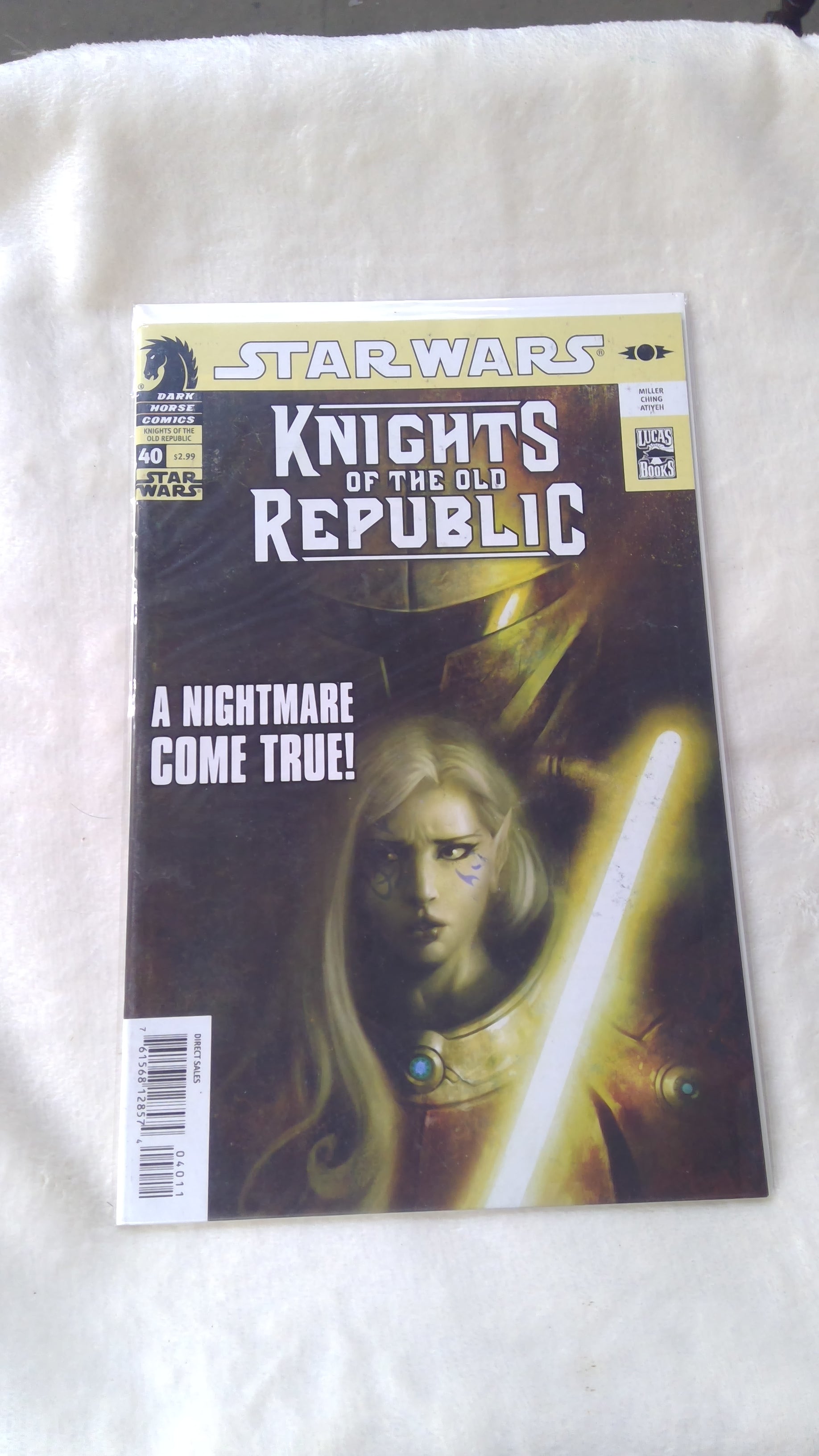 Star Wars "Knights of the Old Republic" Comic "A Nightmare Come True"