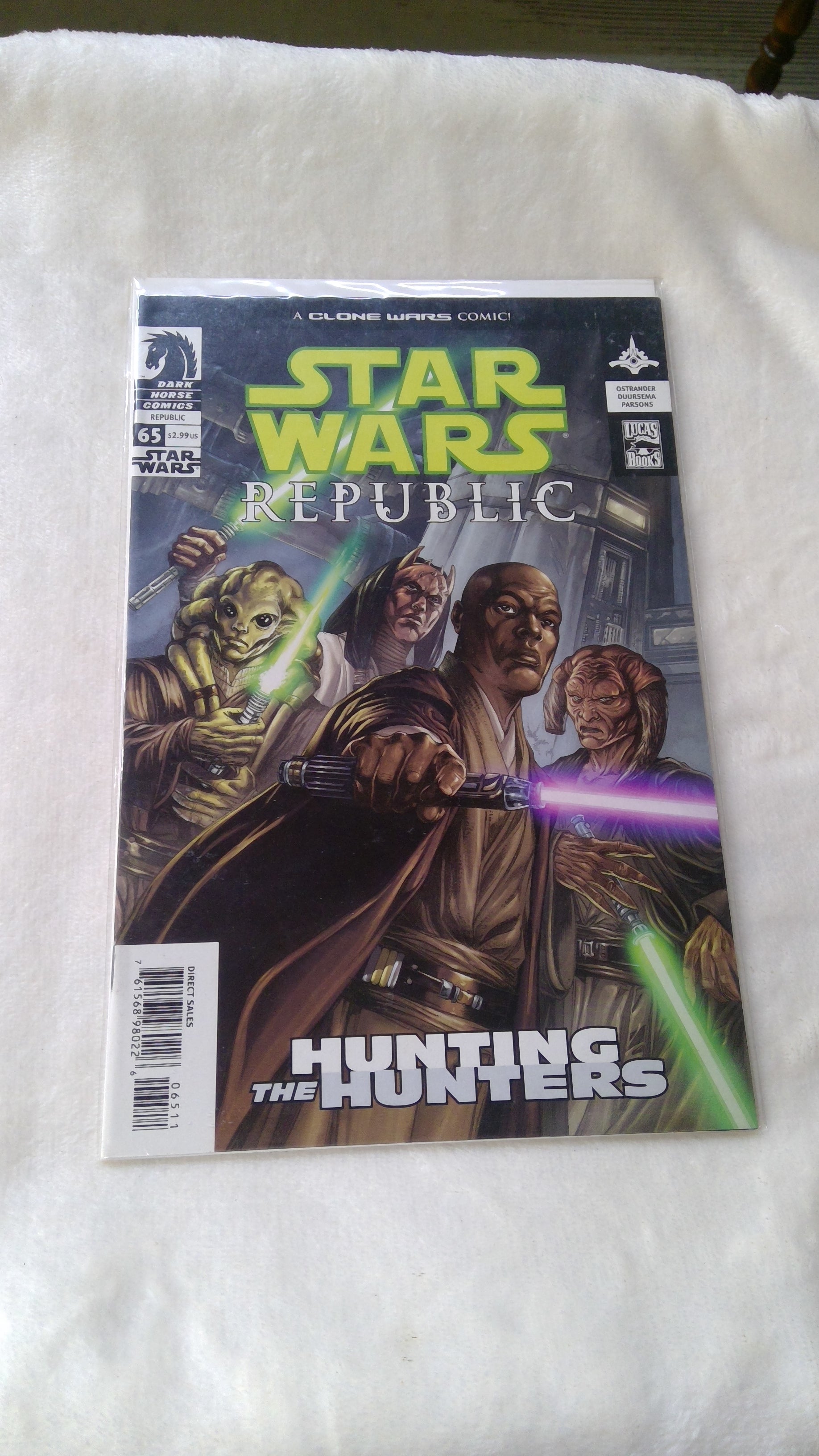 Star Wars Republic "Hunting the Hunters" Comic