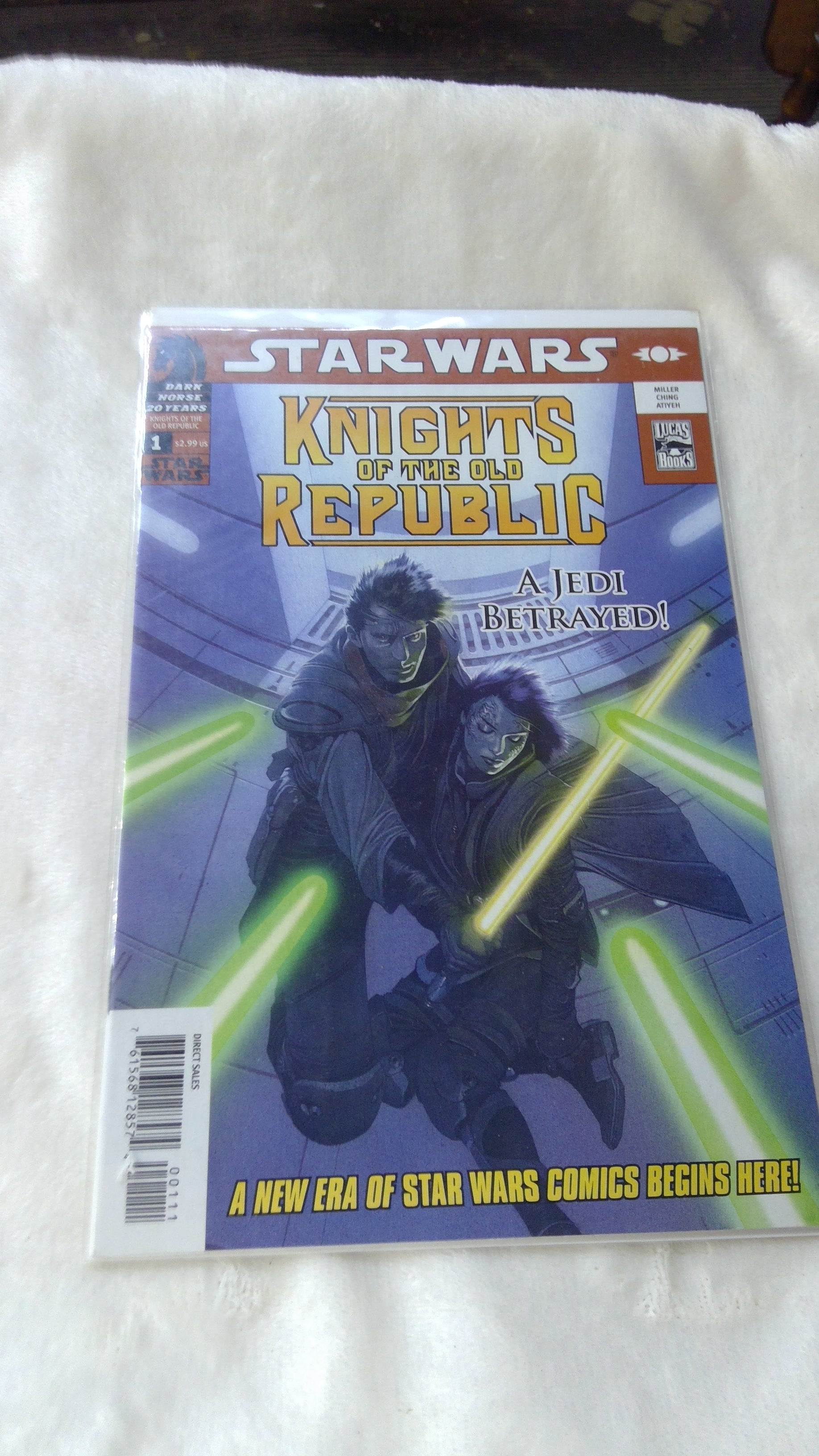 Star Wars "A Jedi Betrayed!" Comic "Knights of the Old Republic"