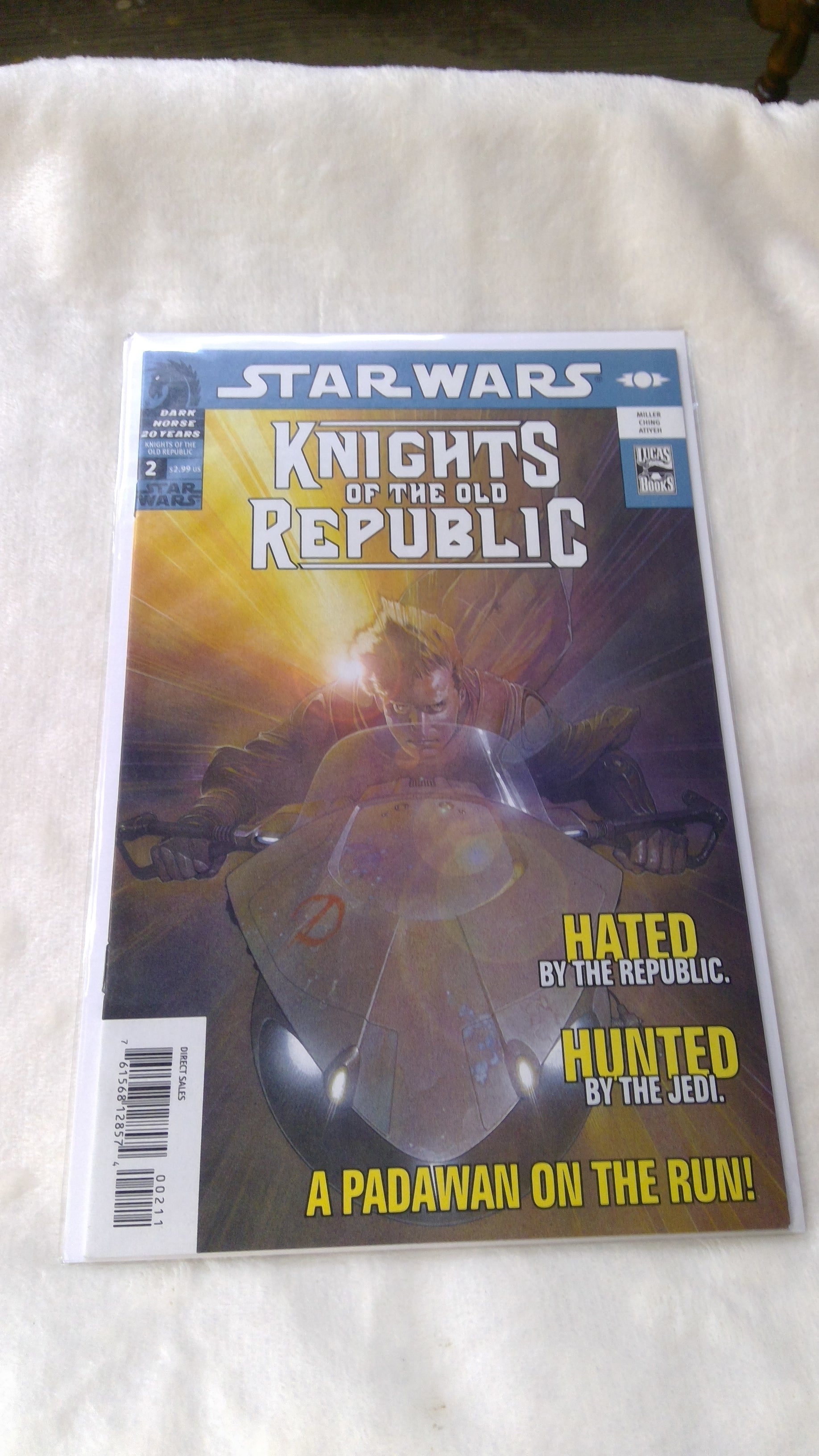 Star Wars "A Padawan On The Run!" Comic "Knights of the Old Republic"