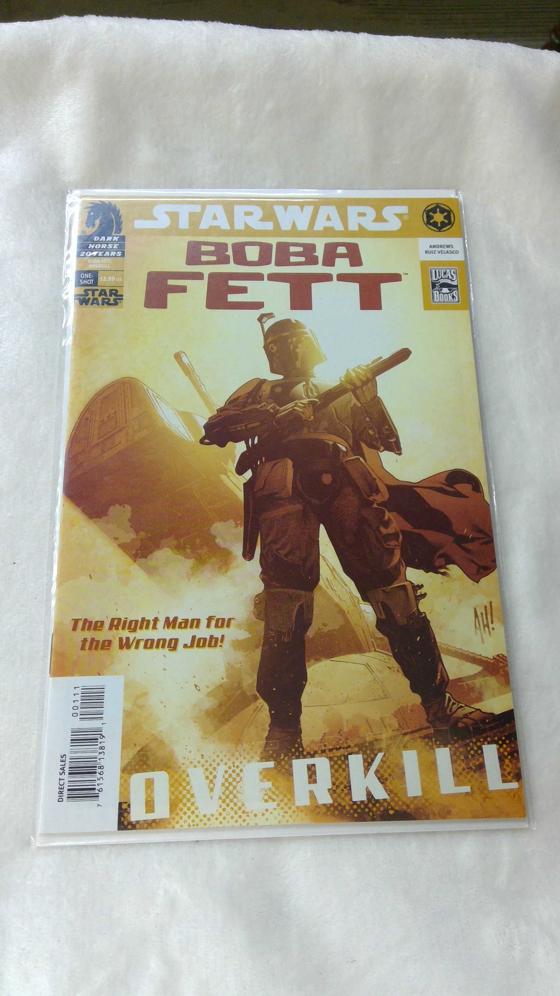 Star Wars "Boba Fett" Comic "Overkill"