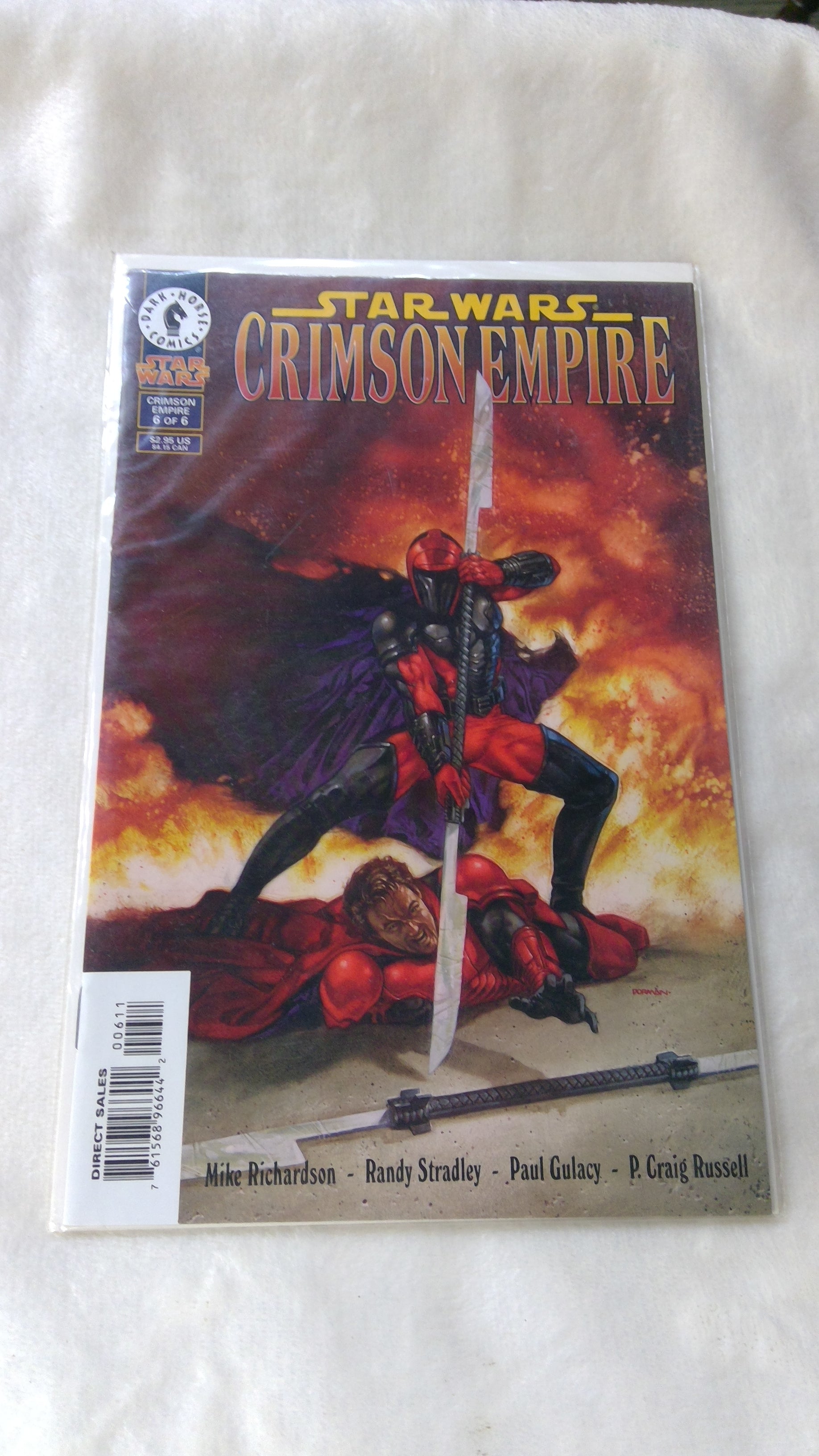 Star Wars "Crimson Empire" Comic 6 of 6