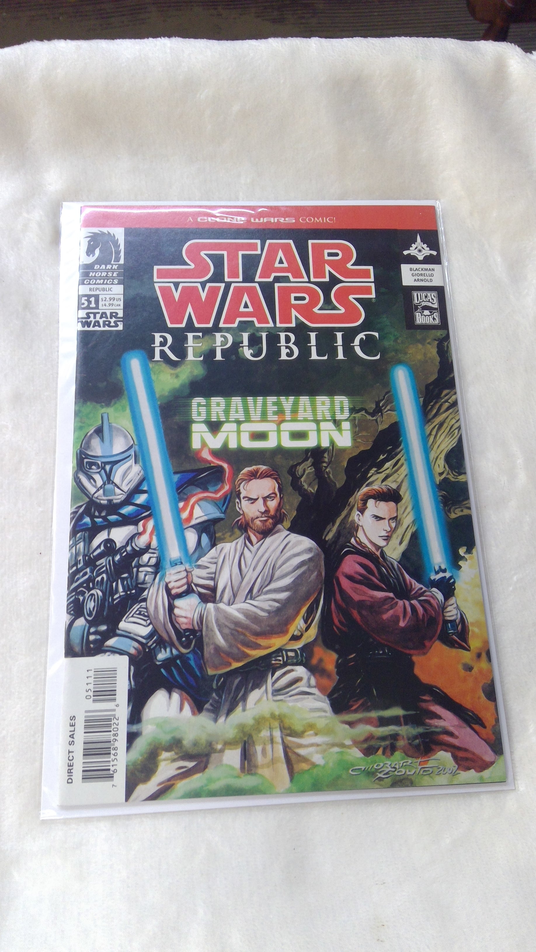 Star Wars Republic "Graveyard Moon" Comic