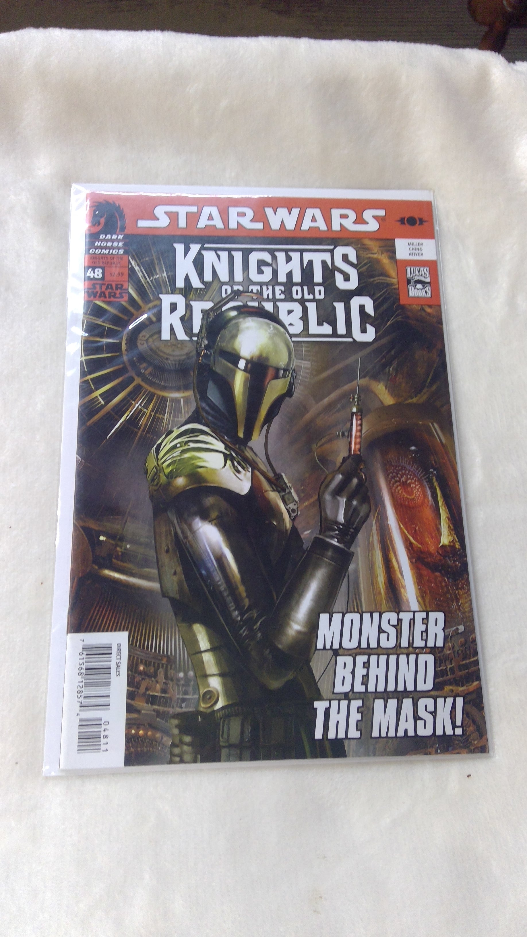 Star Wars "Monster Behind the Mask" Comic "Knights of the Old Republic"