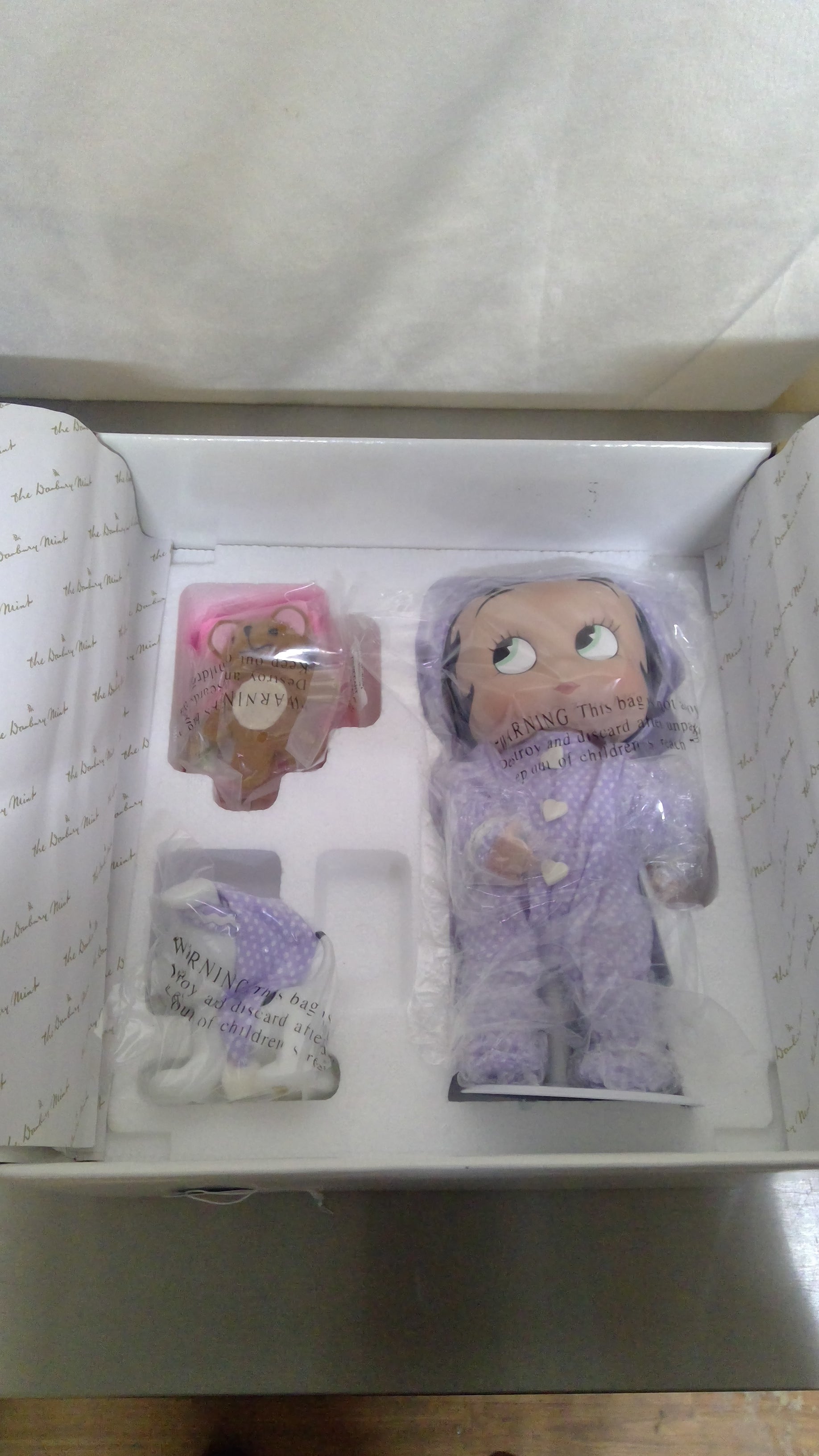 The Baby Boop Porcelain Doll Collection "Baby Boop's Bedtime"