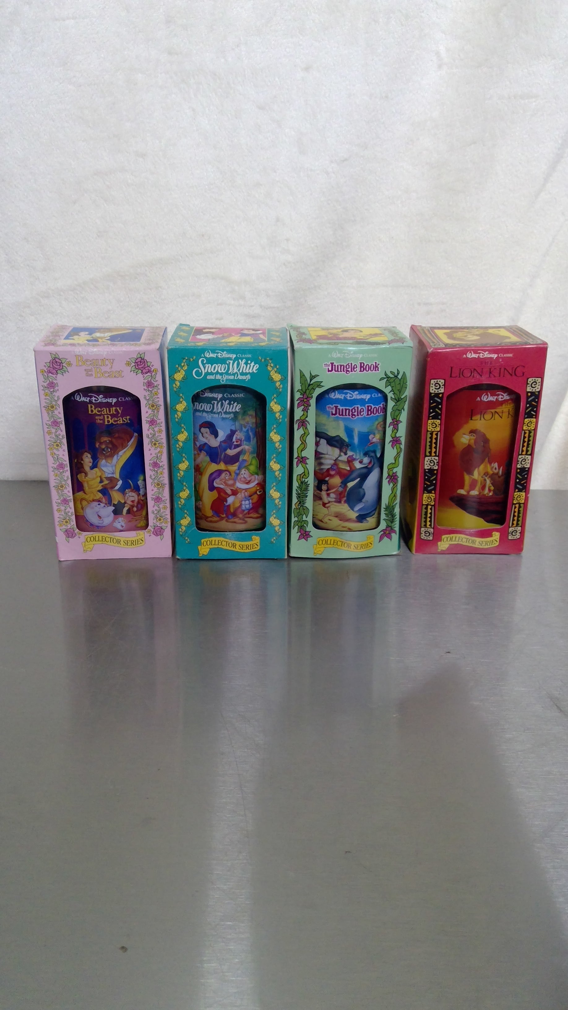 Vintage Disney Collector Glasses from Burger King (Set of 8)