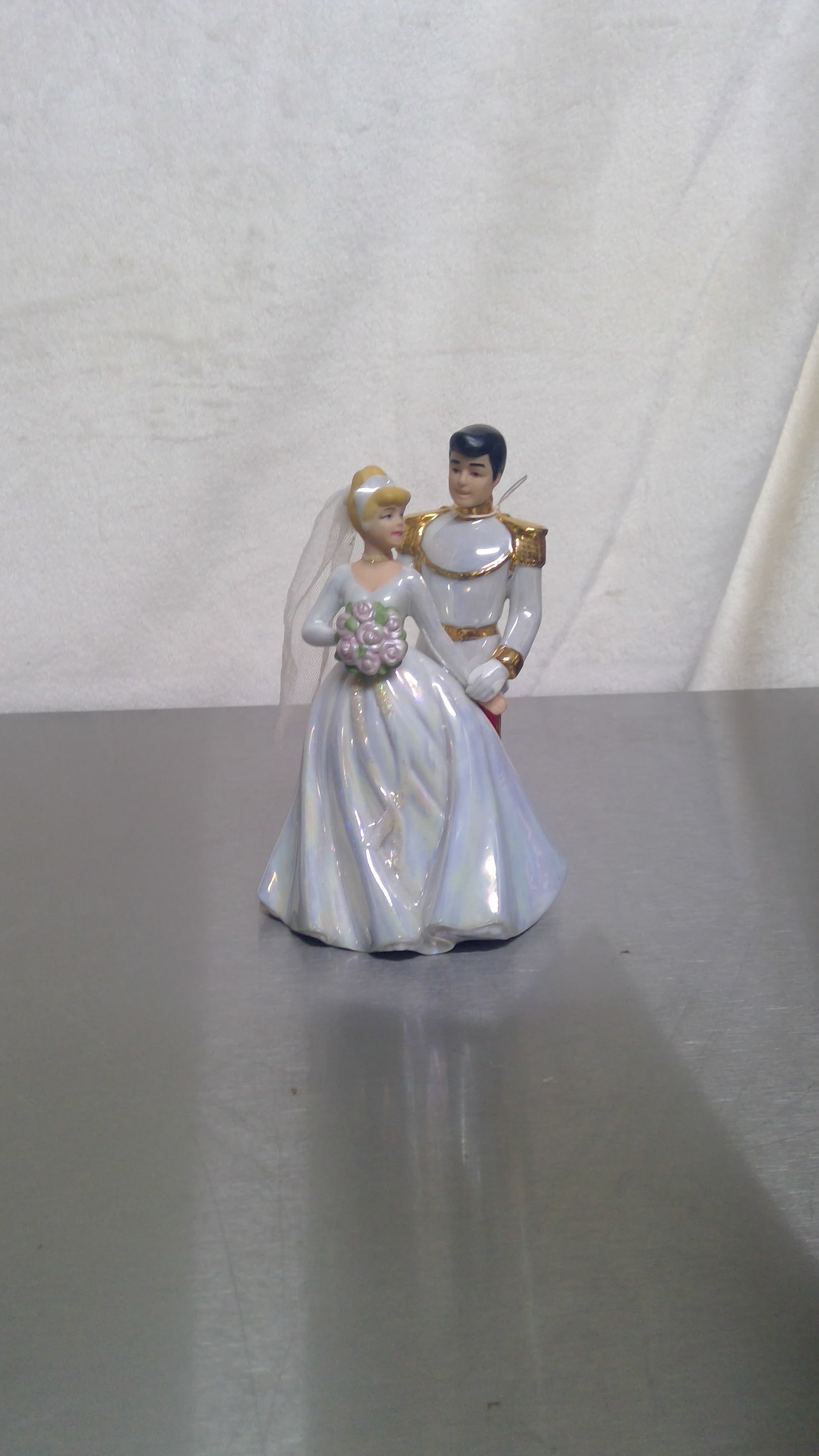 Vintage Cinderella and Prince Charming Porcelain Figurine