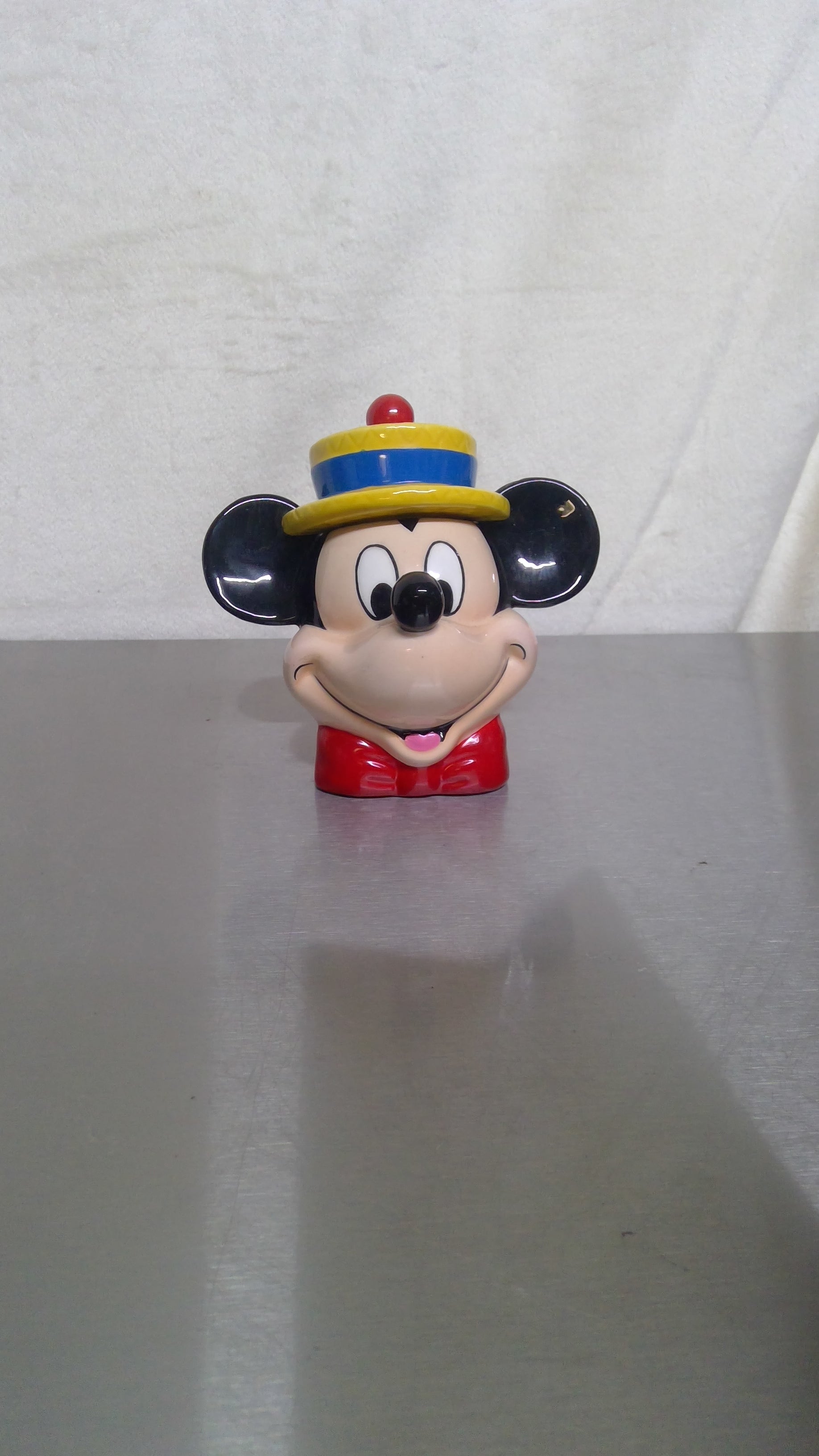Mickey Mouse Sugar Bowl with Spoon