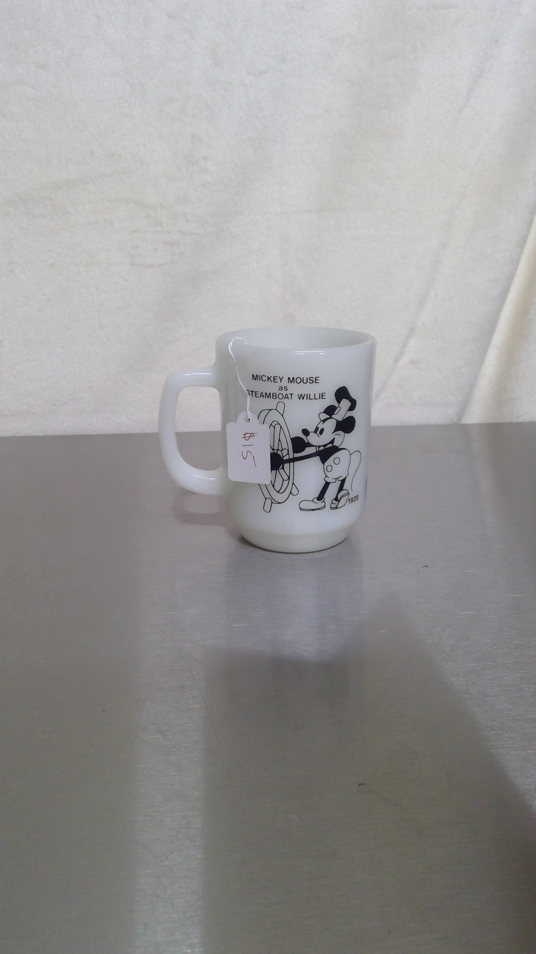 Disney Mug "Mickey Mouse as Steamboat Willie" Pepsi Collector Series
